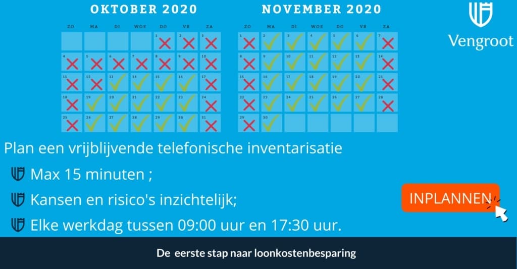Loonbelasting Fiscalist - Plan een vrijblijvende telefonische inventarisatie