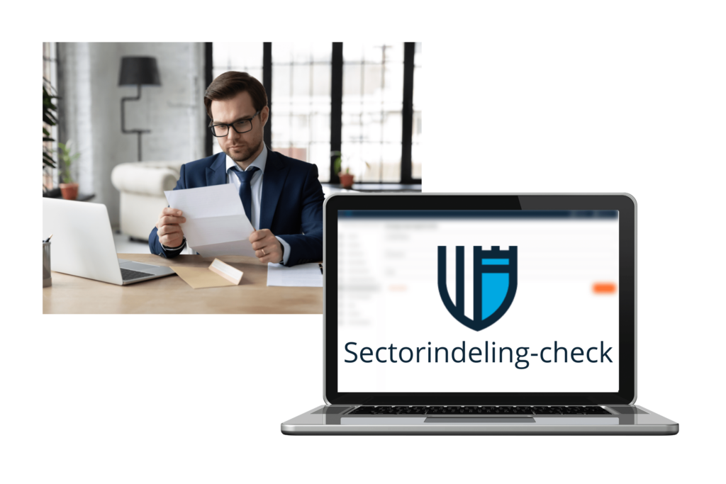 Loonbelasting Fiscalist - Sectorindeling-check pagina blok