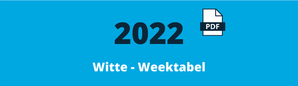 Loonbelasting Fiscalist - Loonbelastingtabellen 2022 - Witte weektabel