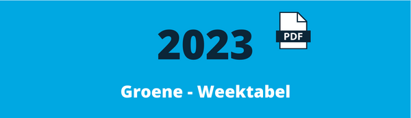 Loonbelasting Fiscalist - Groene- Weektabel 2023